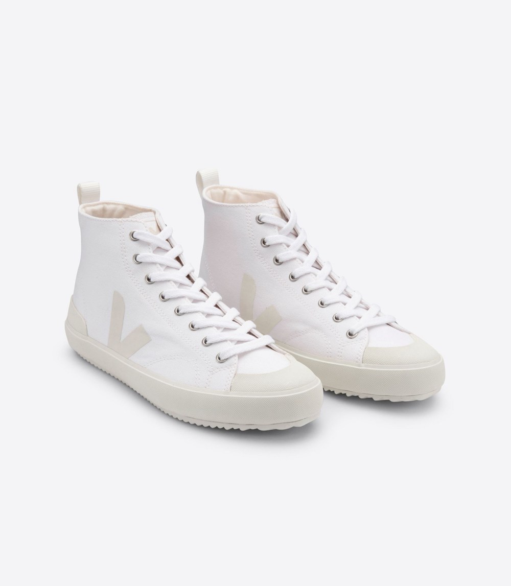 Veja Sneakers Dam - Nova Höga Top Canvas - Vita - 920473-AKI